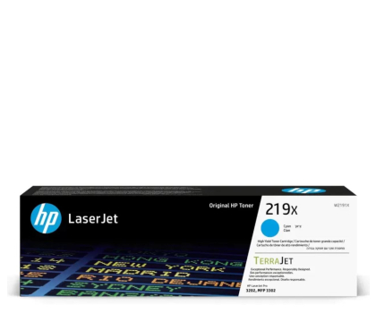 Toner HP 219X cyan 2500str. W2191X